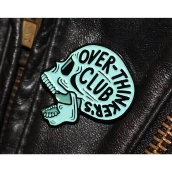 3/20 Overthinkers Club  Enamel Pin - Picture 1 of 1